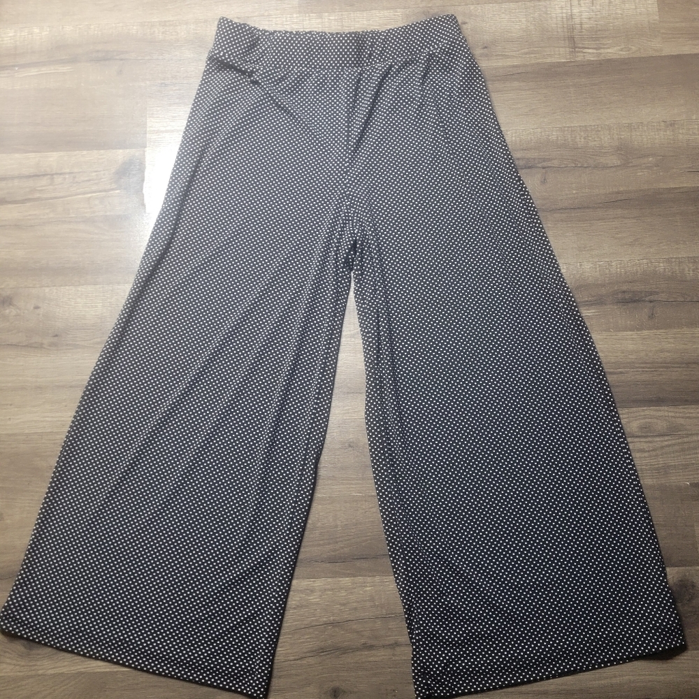 Adrianna Papell Kids Black and White Patterned Pants